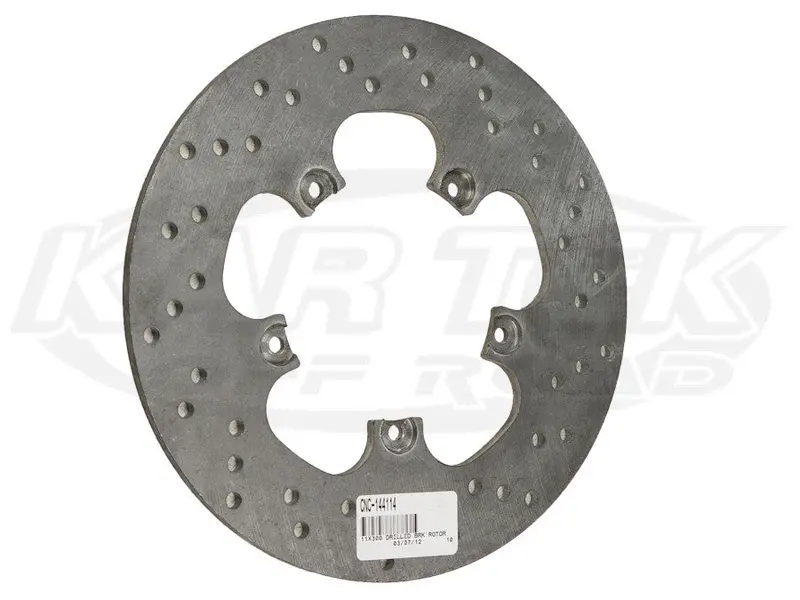 11" 5 Bolt Steel Drilled Rotors 5 X 5-1/2" Bolt, .30" Width 1