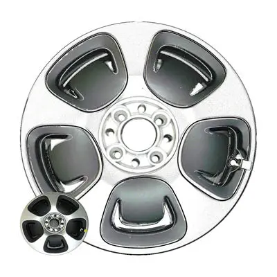 15-In Fiat 500 Rim Aly097335 2015-2017 Machined Oem Wheels 68109927Ab 1