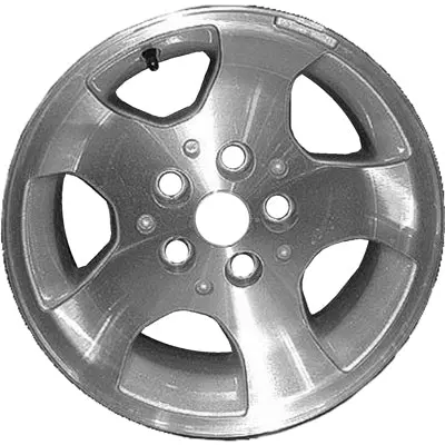 15-In Jeep Wrangler Rim Aly09024 2000-2003 Machined Oem Wheels 5Gc81taeaa 1