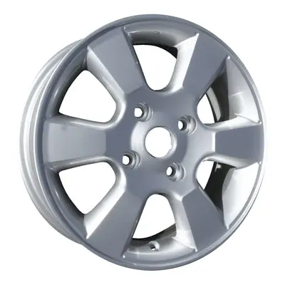 15-In Nissan Versa Rim Aly062508 2007-2011 Silver Oem Wheels  D0300en11a 1