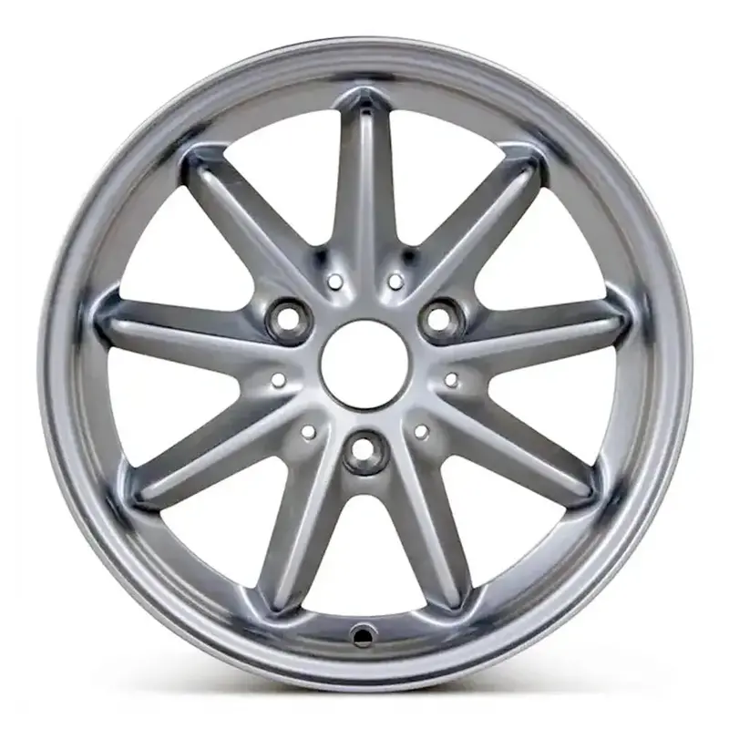 15-Inch Front Smart Fortwo Wheel Replacement Silver Replica Rim 85174 1