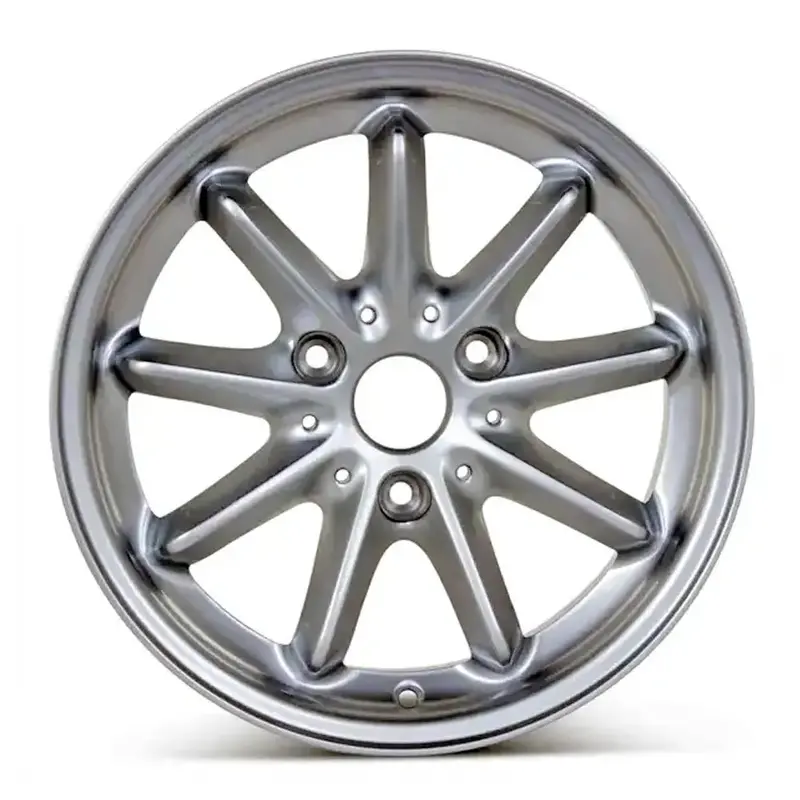 15-Inch Rear Smart Fortwo Wheel Replacement Silver Replica Rim 85180 1