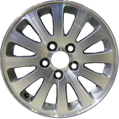 16-In Buick Lucerne Rim Aly04013 2006-2008 Machined Oem Wheels 9596687 1