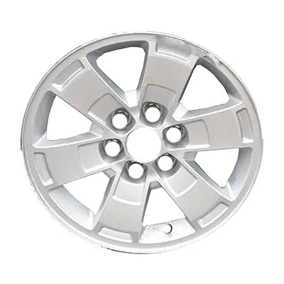 16-In Chevy Colorado Rim Aly05670 2015-2019 Silver Oem Wheels 23245009 1