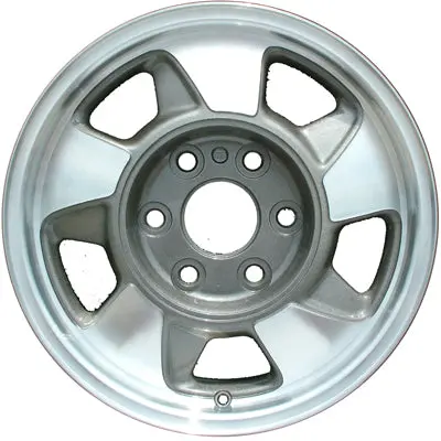 16-In Chevy Suburban Rim Aly05096 2000-2003 Polished Oem Wheels 12368970 1