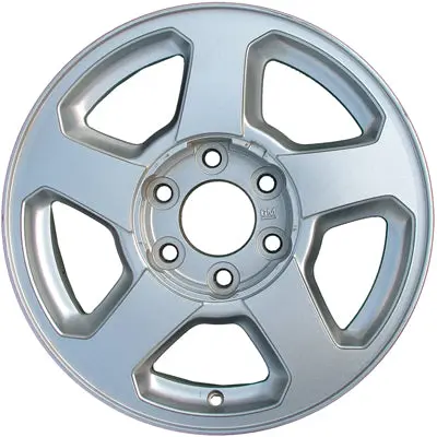 16-In Chevy Trailblazer Rim Aly05140 2002-2006 Silver Oem Wheels 9593377 1