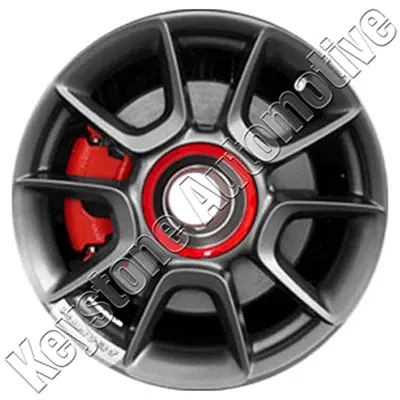 16-In Fiat 500 Rim Aly061664 2012-2018 Charcoal Oem Wheels 1Uf17dx8aa 1