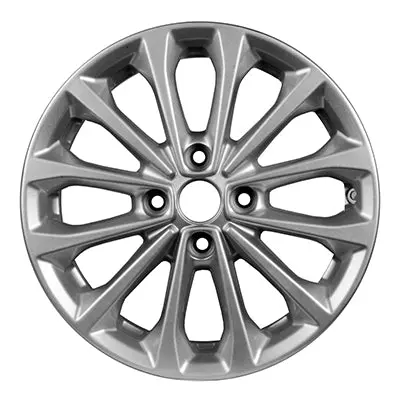 16-In Ford Fiesta Rim Aly03966 2014-2017 Silver Oem Wheels C1bc1007dc 1