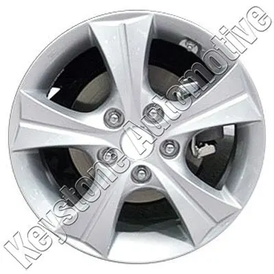 16-In Hyundai Elantra Rim Aly070835 2013-2016 Silver Oem Wheels 529103X450 1