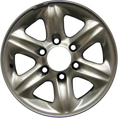 16-In Isuzu Rodeo Rim Aly064241 2002-2004 Silver Oem Wheels 8972088430 1