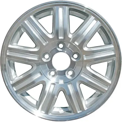 16-In Lincoln Town And Country Rim Aly02211 2004-2007 Machined Oem Wheels Wv25pakaa 1