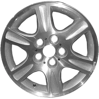 16-In Mazda 626 Rim Aly064821 2000-2002 Silver Oem Wheels 9965256560 1