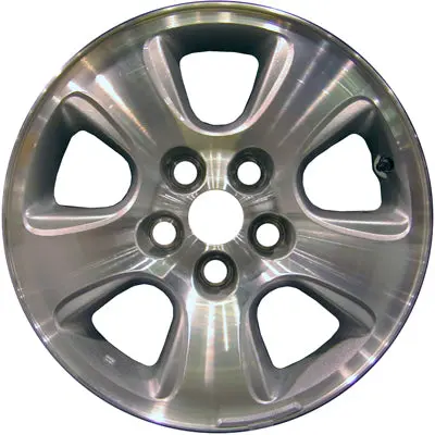 16-In Mazda Tribute Rim Aly064837 2001-2004 Machined Oem Wheels 9965437060 1