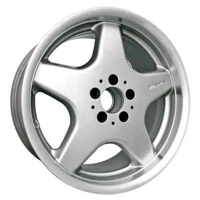 16-In Mercedes C230 Rim Aly065260 2002-2003 Silver Oem Wheels A2034010202 1