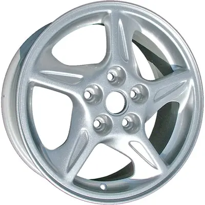 16-In Pontiac Bonneville Rim Aly06541 2000-2002 Silver Oem Wheels 9592933 1