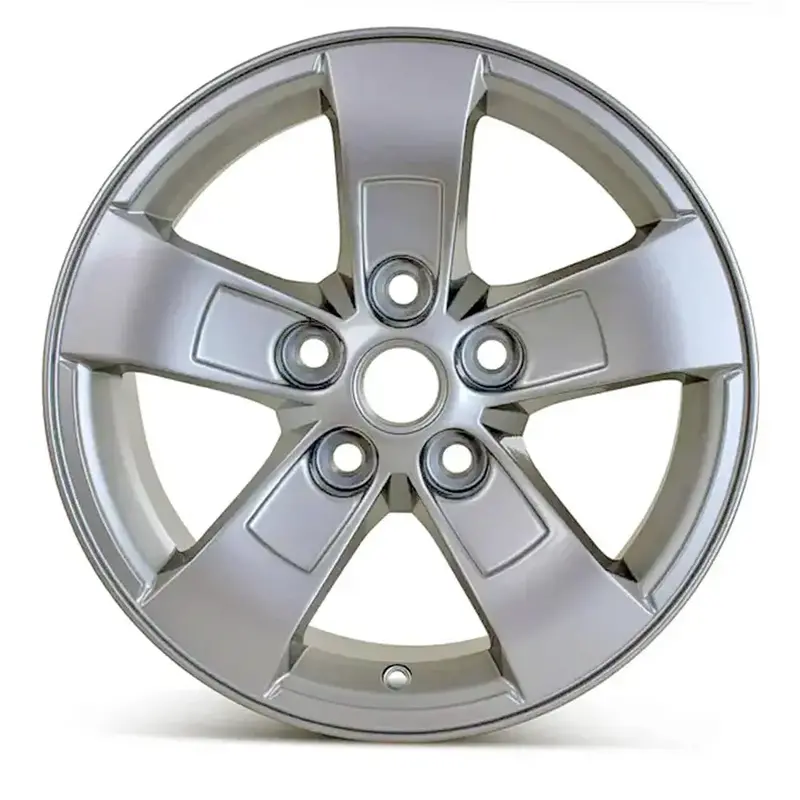 16-Inch Chevy Malibu Wheel Replacement 2013-2016 Silver Replica Rim 5558 9598666 1