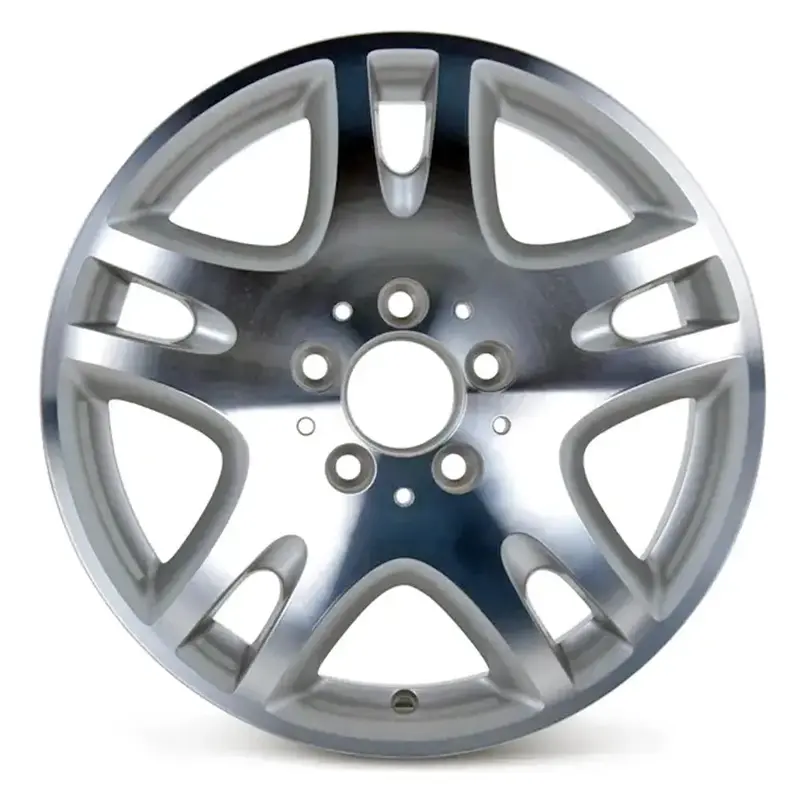 16-Inch Mercedes E320 Wheel Replacement Hypersilver Replica Rim 65295 1