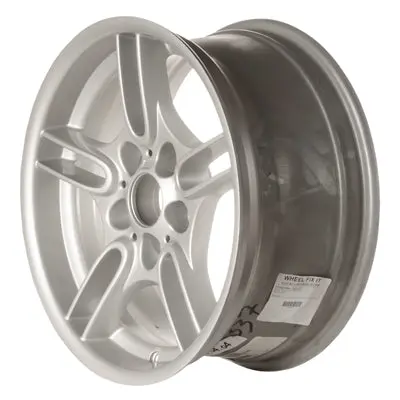 17-In Bmw 5 Series Rim Aly059337 2001-2003 Silver Oem Wheels 36112228995 1