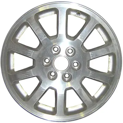 17-In Buick Terraza Rim Aly04011 2006-2007 Machined Oem Wheels 9596411 1
