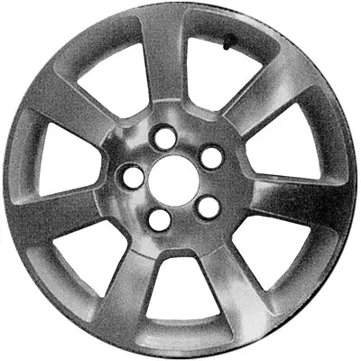 17-In Cadillac Cts Rim Aly04586 2006-2007 Polished Oem Wheels 9595743 1