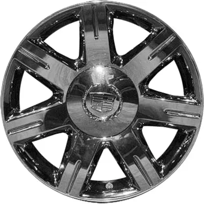 17-In Cadillac Dts Rim Aly04600 2006-2007 Machined Oem Wheels 9595292 1