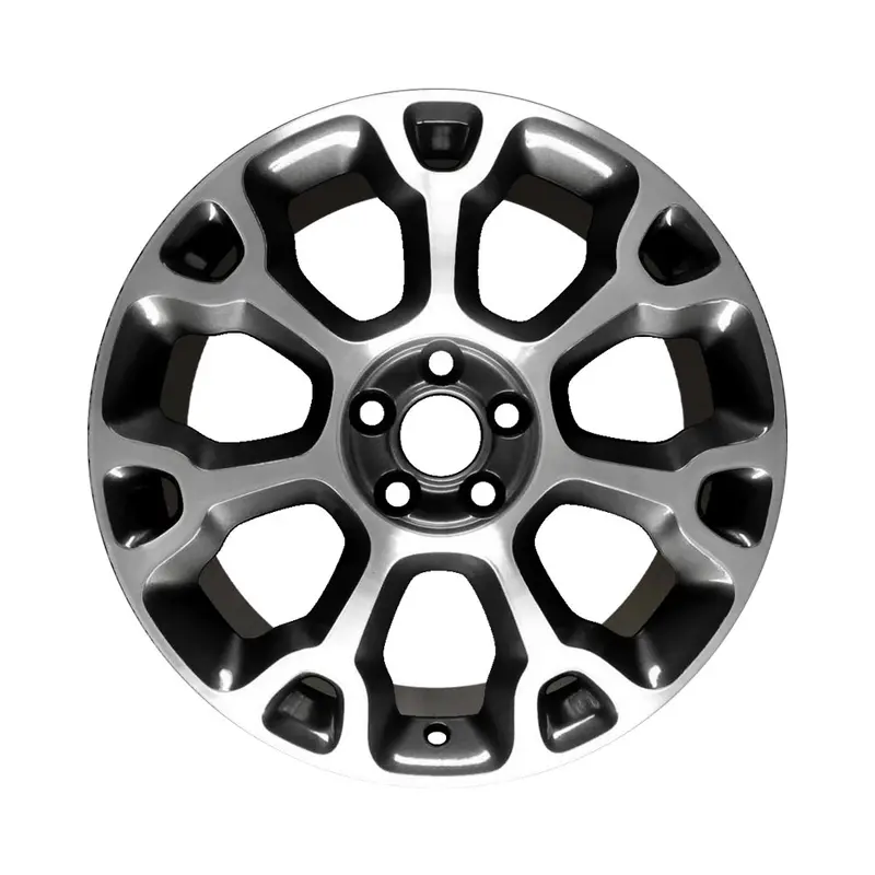 17-In Fiat 500 Rim Aly061671 2014-2018 Machined Oem Wheels 5Rb56lszaa 1