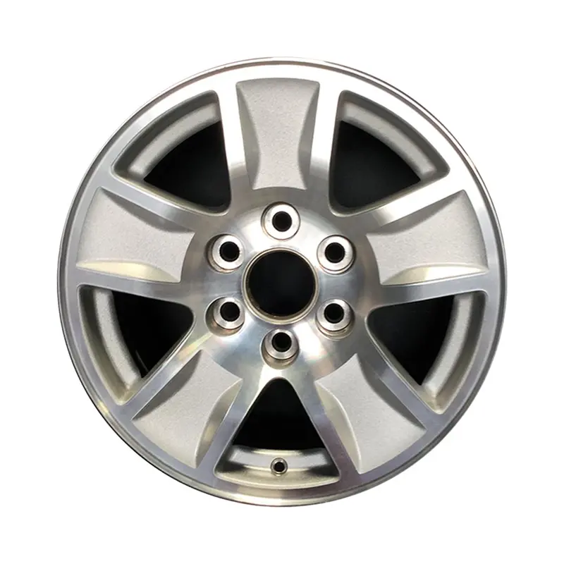 17-In Gm Trucks Chevy Silverado Rim Aly05657 2014-2019 Silver Oem Wheels 23173537 1