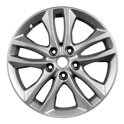 17-In Gmc Malibu Rim Aly05715 2016-2017 Silver Oem Wheels 22969720 1