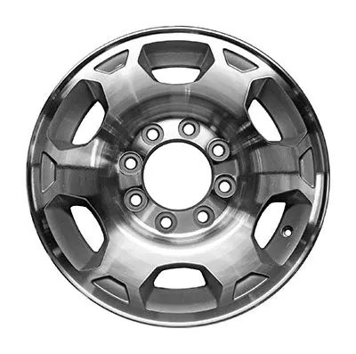 17-In Gmc Sierra 2500 3500 Rim Aly05293 2007-2010 Machined Oem Wheels 9597828 1