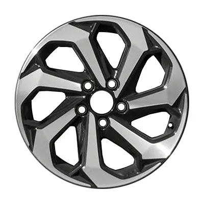 17-In Honda Accord Rim Aly064080 2016-2017 Black Oem Wheels T2a17075d 1