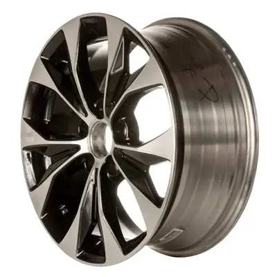 17-In Honda Civic Rim Aly064025 2012-2013 Machined Oem Wheels 08W16tk6100 1