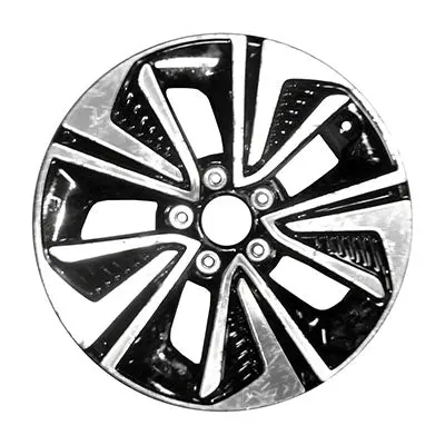 17-In Honda Civic Rim Aly064098 2016-2019 Black Oem Wheels 42700Tbaa92 1