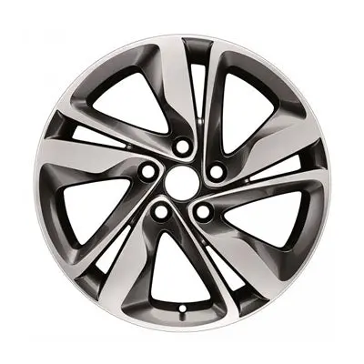 17-In Hyundai Elantra Rim Aly070860 2014-2016 Machined Oem Wheels 529103Y500 1