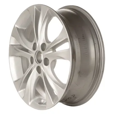 17-In Hyundai Sonata Rim Aly070803 2011-2013 Silver Oem Wheels 529103Q250 1