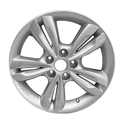 17-In Hyundai Tucson Rim Aly070794 2010-2017 Silver Oem Wheels 529102S210 1