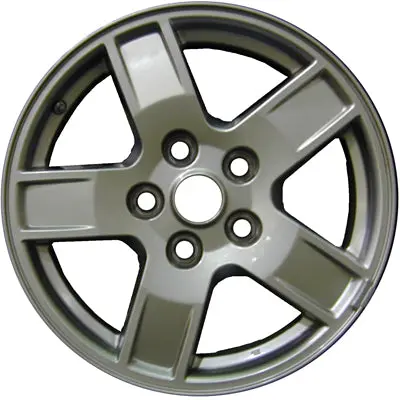 17-In Jeep Grand Cherokee Rim Aly09053 2005-2007 Silver Oem Wheels 5Ht53zdjaa 1