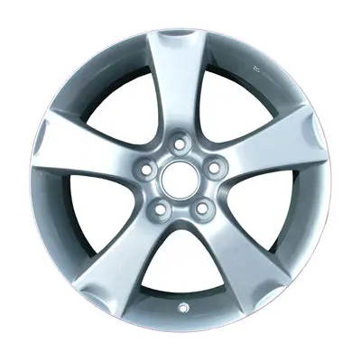 17-In Mazda 3 Rim Aly064861 2004-2006 Hypersilver Oem Wheels 9965026570 1