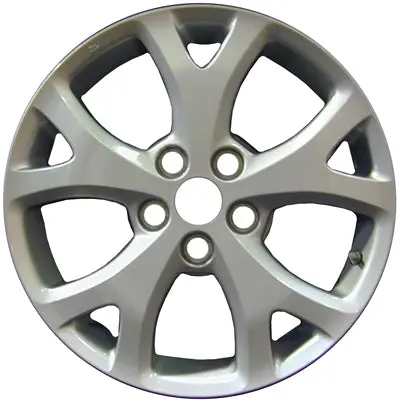 17-In Mazda 3 Rim Aly064895 2007-2009 Silver Oem Wheels 9965066570 1