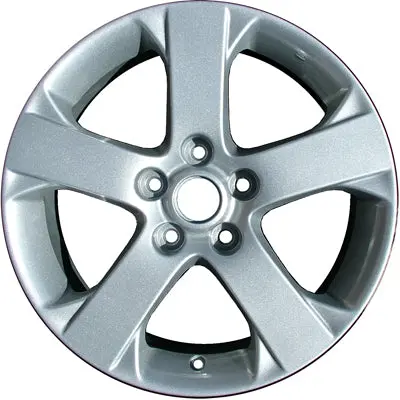 17-In Mazda 5 Rim Aly064881 2006-2007 Silver Oem Wheels 9965046570 1