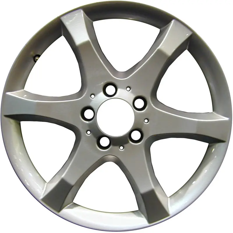 17-In Mercedes C230 Rim Aly065437 2007 Silver Oem Wheels B66474320 1