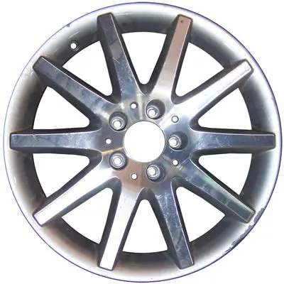 17-In Mercedes Clk350 Rim Aly065442 2007 Machined Oem Wheels 2094014502 1