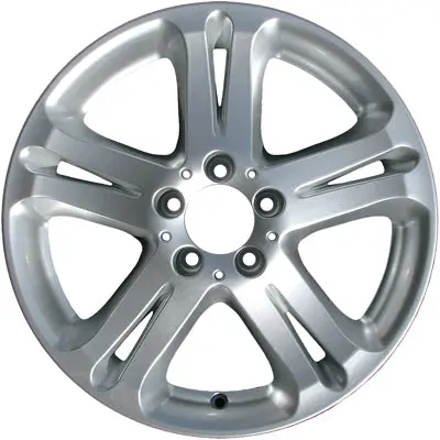 17-In Mercedes E Class Rim Aly065332 2004-2006 Hypersilver Oem Wheels  A2114013602 1