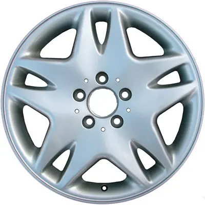 17-In Mercedes S500 Rim Aly065308 2003 Silver Oem Wheels 2204010202 1