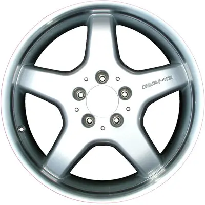 17-In Mercedes Slk Class Rim Aly065272 2002-2004 Silver Oem Wheels 1704013002 1