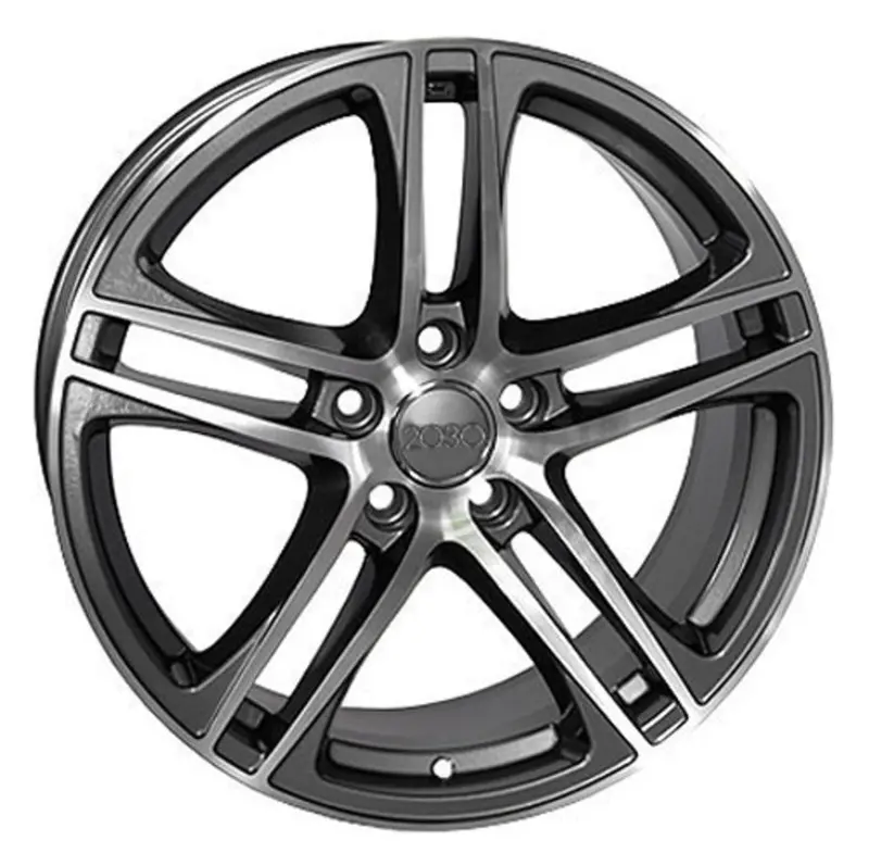 17 In Rs8 Style Wheel Replacement For Audi Volkswagen. Au07 Replica Rim 17X7.5 1