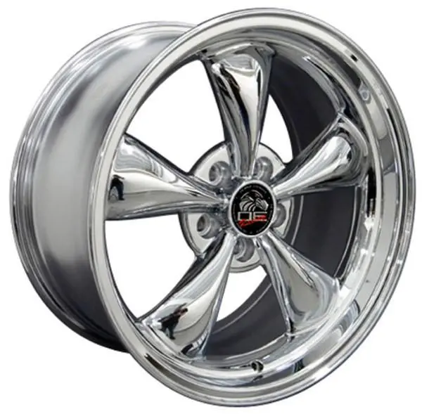 17-Inch Chrome Wheel Replacement For Ford Mustang 1994-2004. Replica Rim 8181829 1