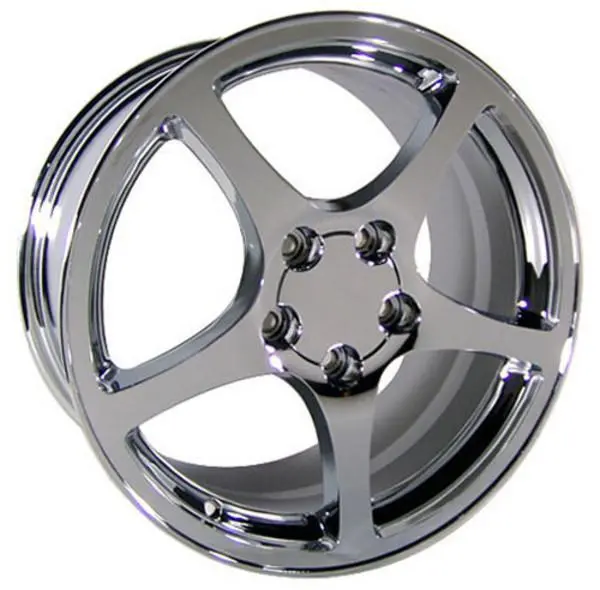 17-Inch Chrome Wheel Replacement For Pontiac Firebird 1993-2002. Replica Rim 4750486 1