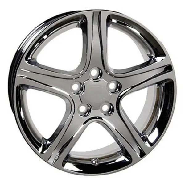 17-Inch Chrome Wheel Replacement For Toyota Sienna 1998-2017. Replica Rim 4750906 1