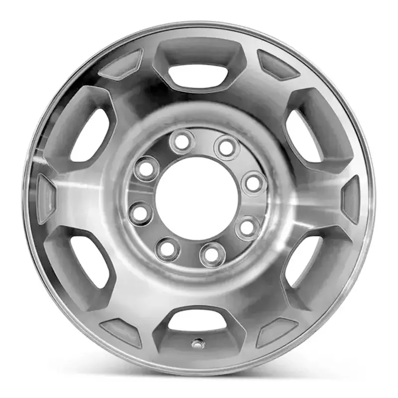 17-Inch Gm Trucks Wheel Replacement Machined Silver Replica Rim 5293 9597828 1