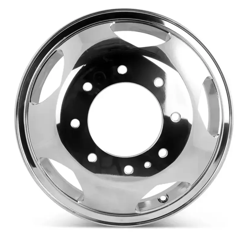 17-Inch Gmc Sierra 3500 Wheel Replacement 2011-2019 Front Polished Replica Rim 5519 23465077 1